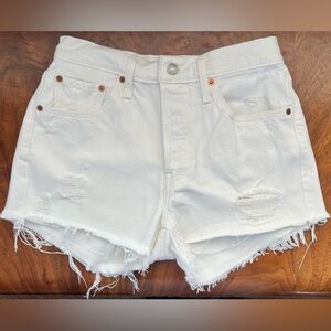 Levi’s 501 Original Fit High Rise Women’s Shorts Size 26